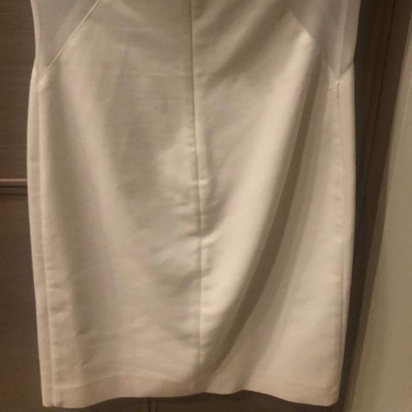 Zara Sheer White Dress - Picture 6 of 9